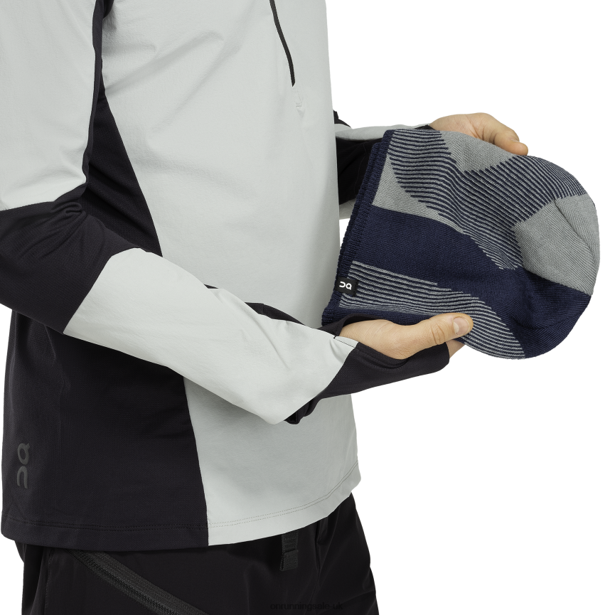 On RunningExplorer Merino Beanie 8N62N8110 Moss/Navy