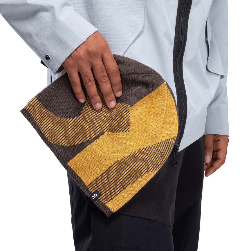 On RunningExplorer Merino Beanie 8N62N8112 Mango/Thorn