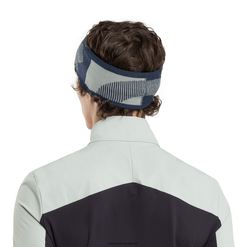 On RunningExplorer Merino Headband 8N62N896 Moss/Navy