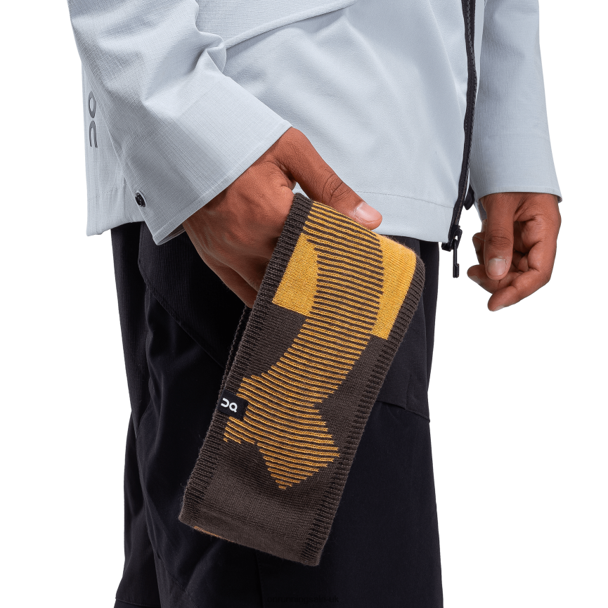 On RunningExplorer Merino Headband 8N62N898 Mango/Thorn