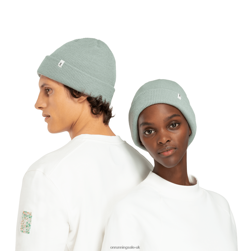 On RunningMerino Beanie 8N62N887 Moss