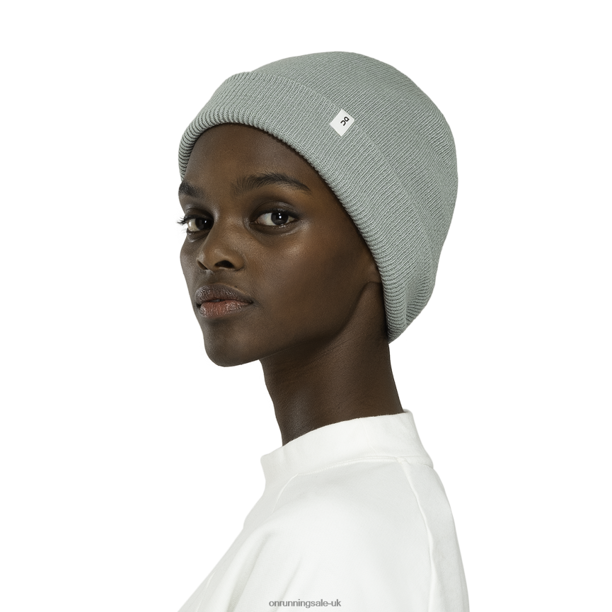 On RunningMerino Beanie 8N62N887 Moss