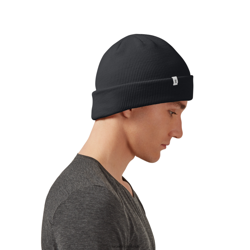 On RunningMerino Beanie 8N62N889 Black