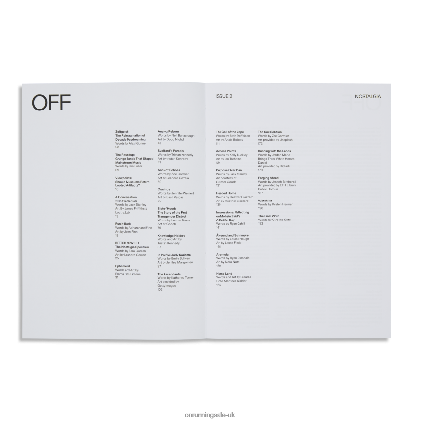 On RunningOFF Magazine 8N62N8383 Issue 02