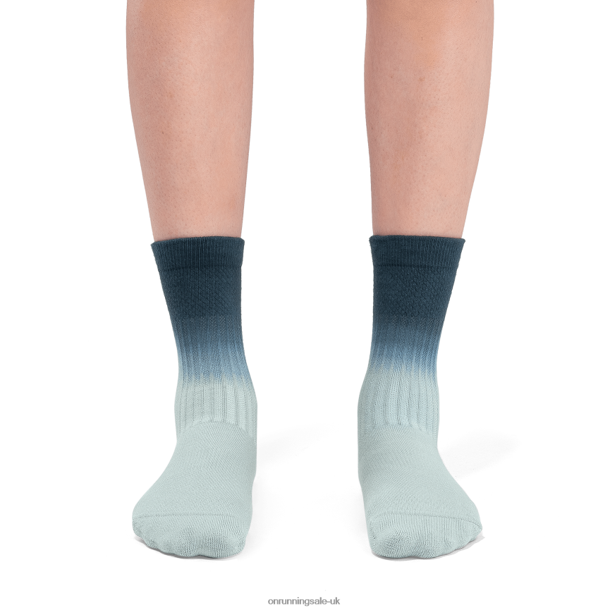 On RunningAll-Day Sock 8N62N8255 Moss/Navy