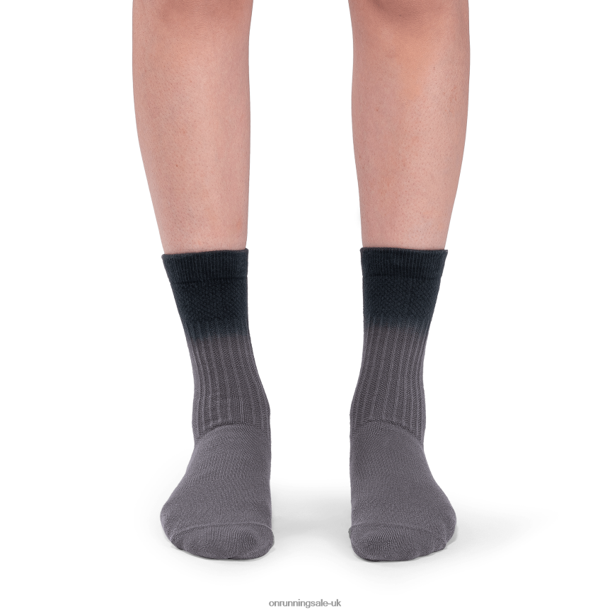 On RunningAll-Day Sock 8N62N8256 Carbon/Black