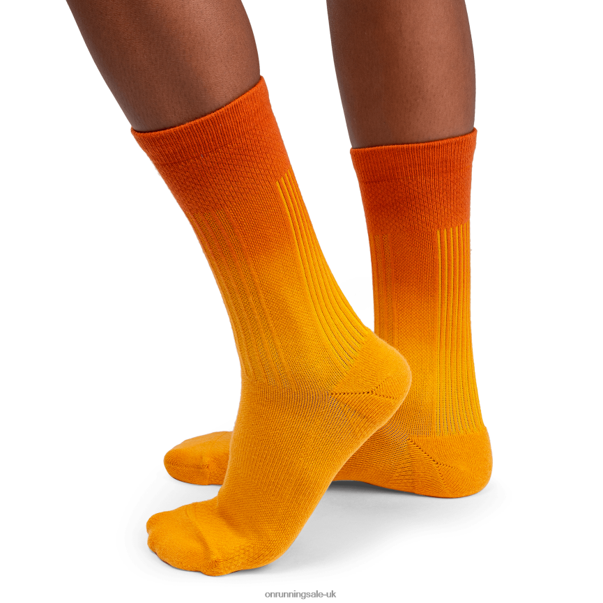 On RunningAll-Day Sock 8N62N8257 Mango/Spice