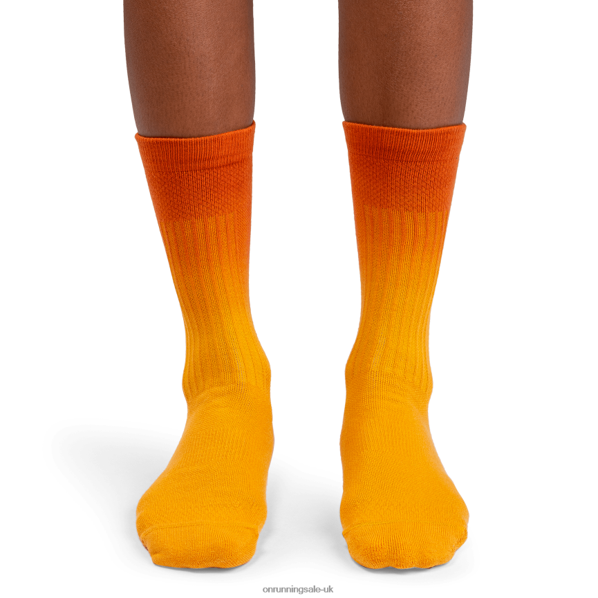 On RunningAll-Day Sock 8N62N8257 Mango/Spice