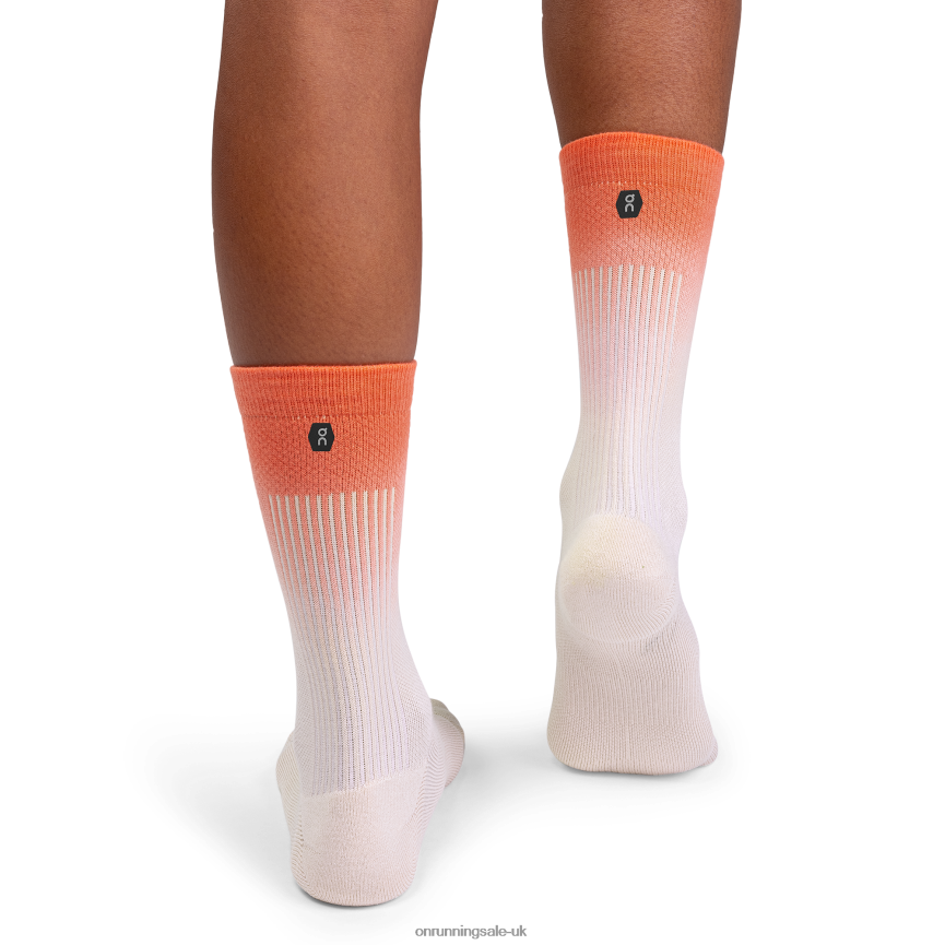 On RunningAll-Day Sock 8N62N8261 Rose/Flame