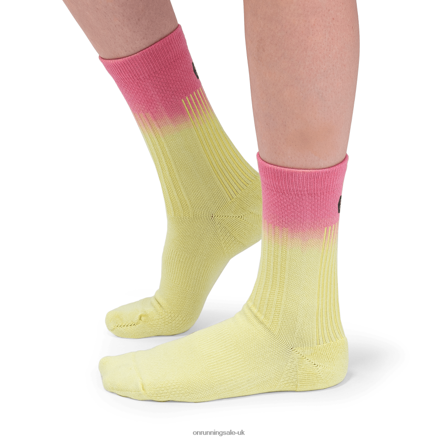 On RunningAll-Day Sock 8N62N8262 Zest/Pomegranate