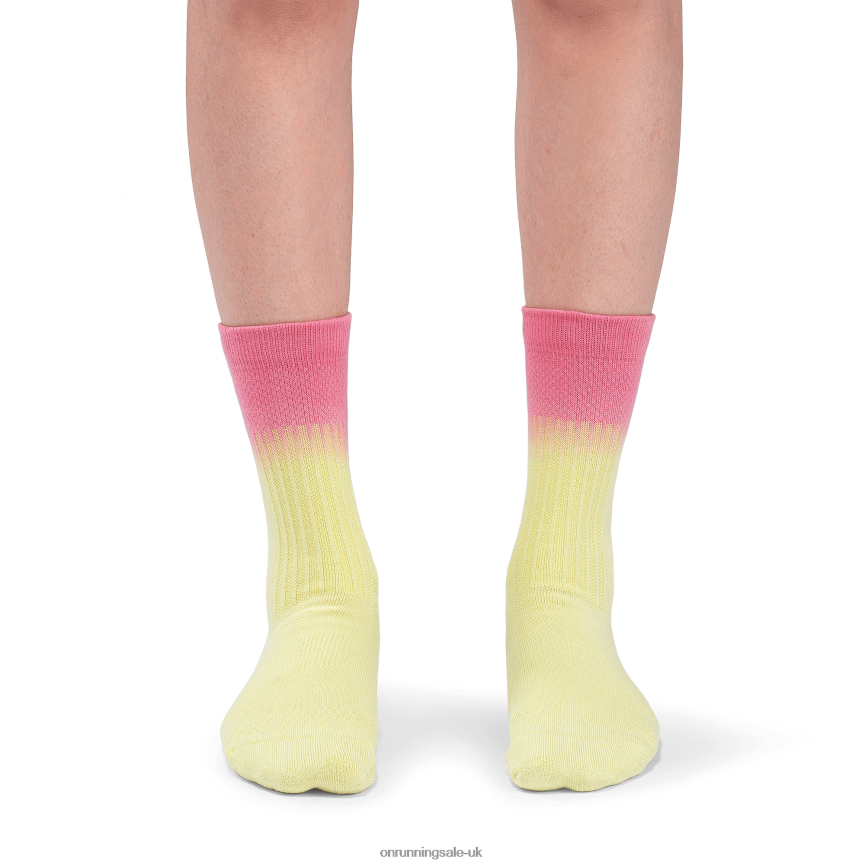 On RunningAll-Day Sock 8N62N8262 Zest/Pomegranate