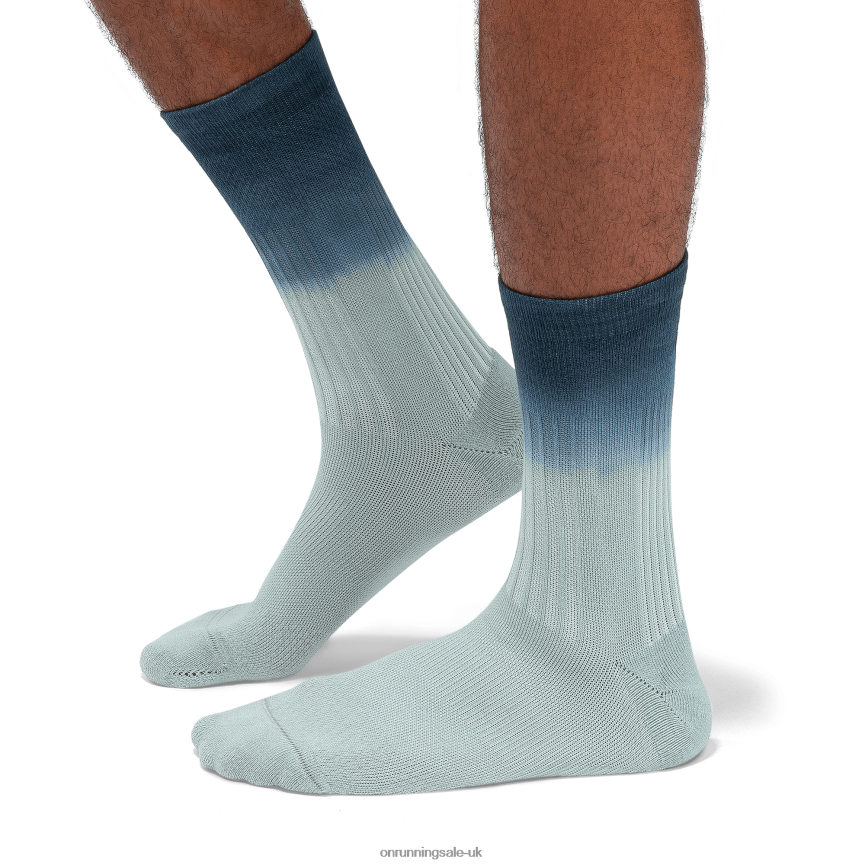 On RunningAll-Day Sock 8N62N8755 Moss/Navy