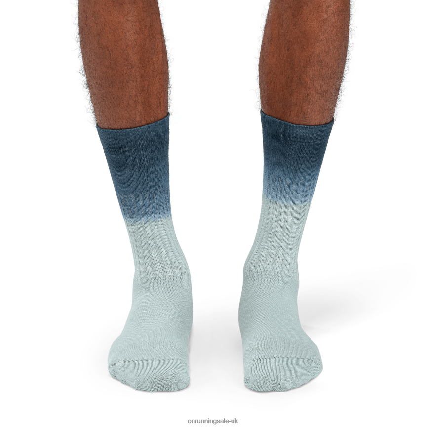 On RunningAll-Day Sock 8N62N8755 Moss/Navy