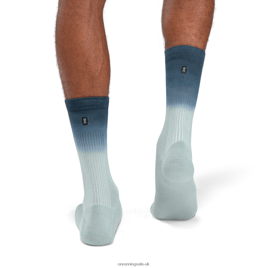 On RunningAll-Day Sock 8N62N8755 Moss/Navy