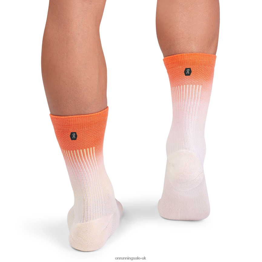 On RunningAll-Day Sock 8N62N8759 Rose/Flame