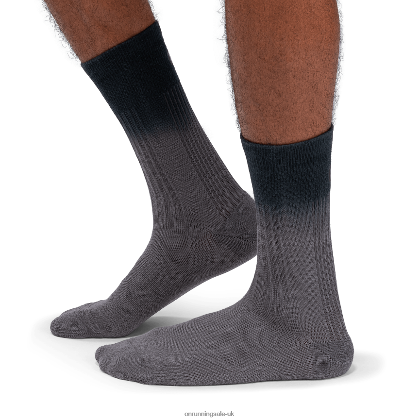 On RunningAll-Day Sock 8N62N8762 Carbon/Black