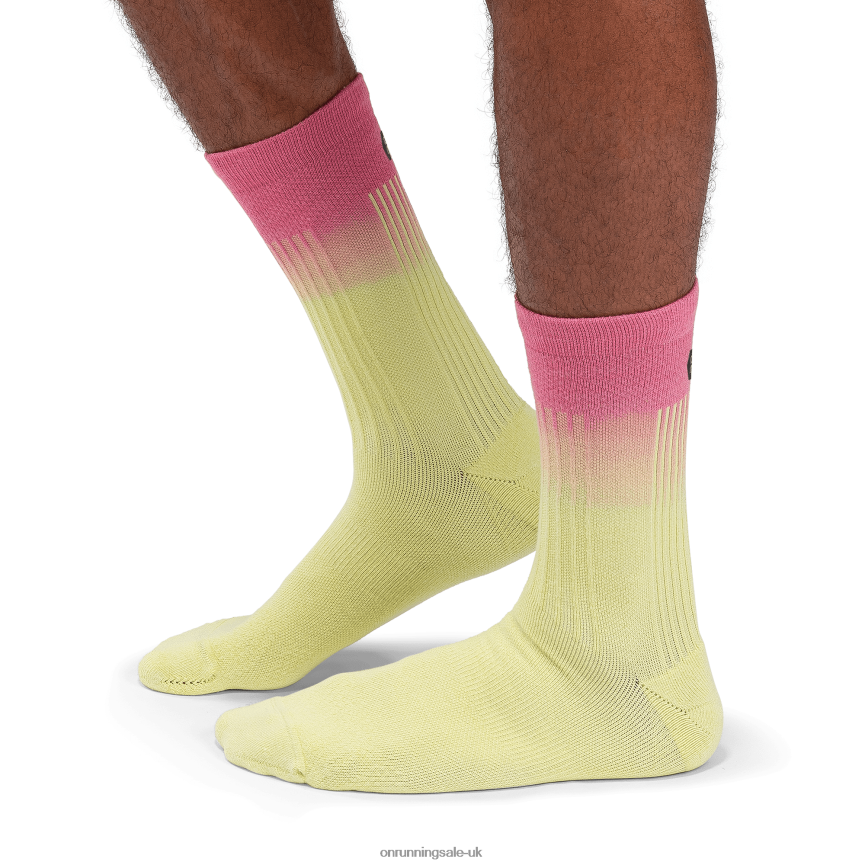 On RunningAll-Day Sock 8N62N8763 Zest/Pomegranate