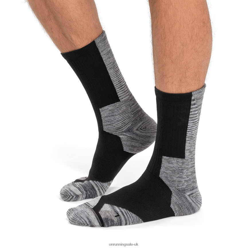 On RunningExplorer Merino Sock 8N62N8600 Black/Glacier