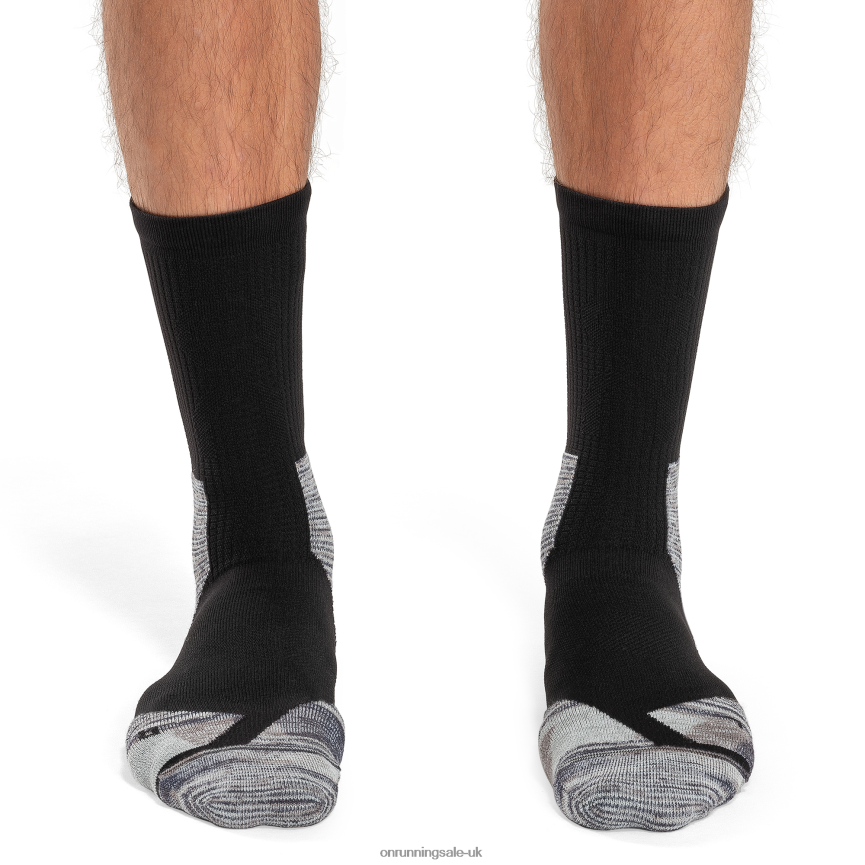 On RunningExplorer Merino Sock 8N62N8600 Black/Glacier