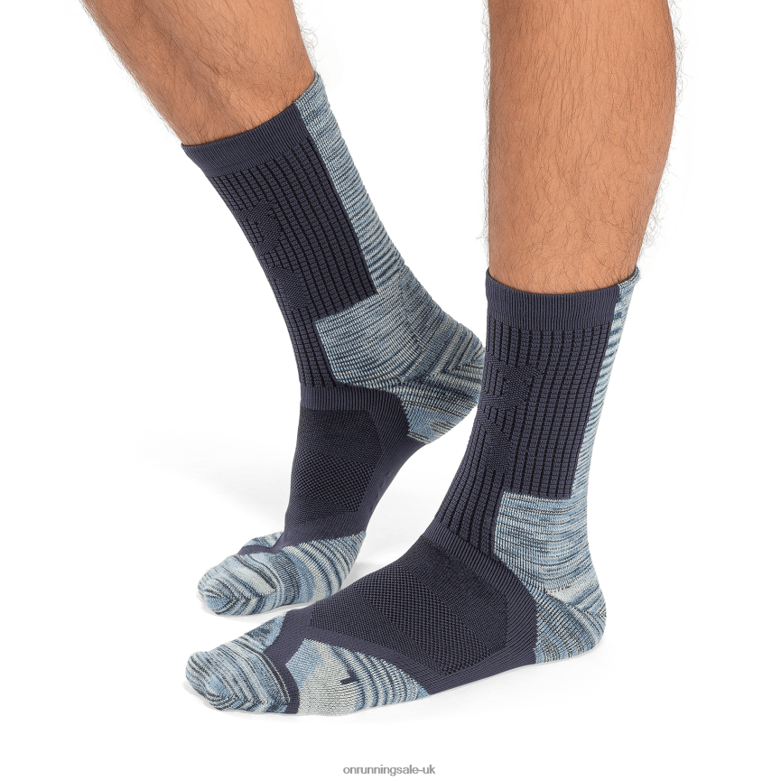 On RunningExplorer Merino Sock 8N62N8601 Midnight/Cobalt