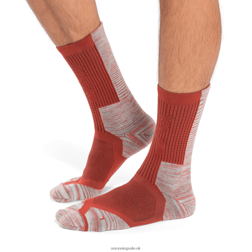 On RunningExplorer Merino Sock 8N62N8602 Chili/Red