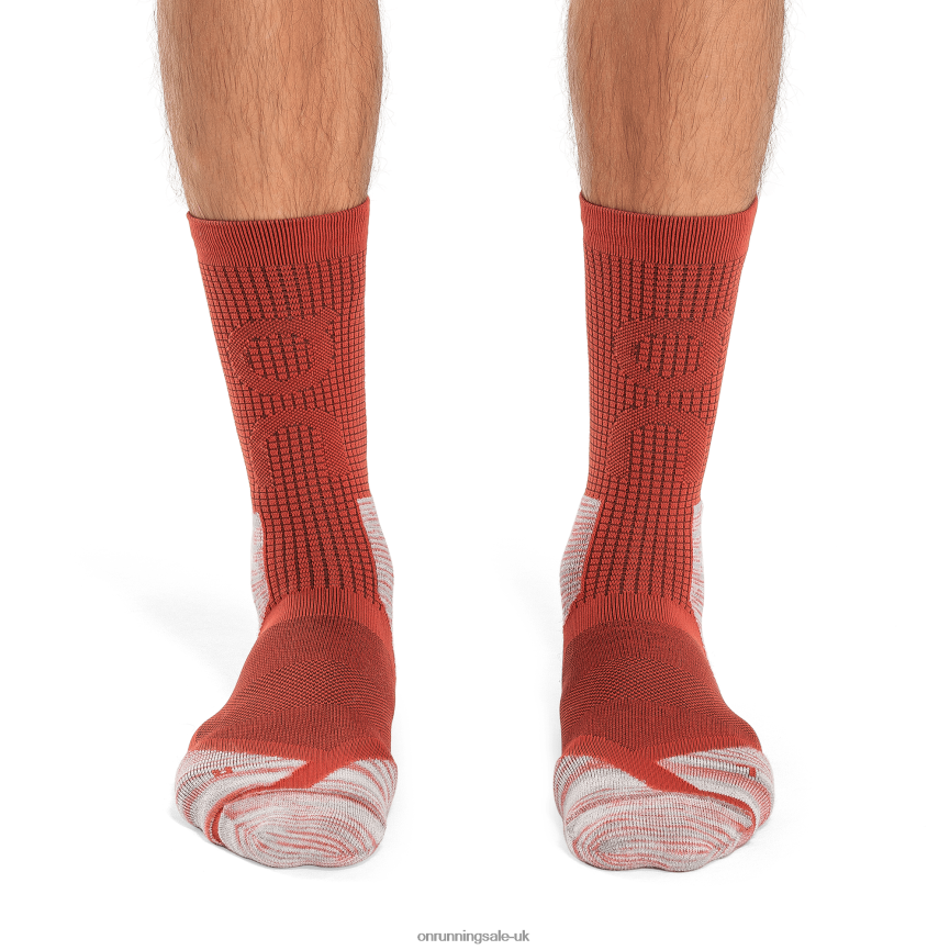 On RunningExplorer Merino Sock 8N62N8602 Chili/Red