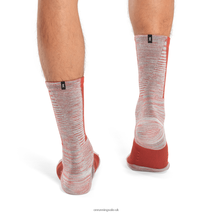 On RunningExplorer Merino Sock 8N62N8602 Chili/Red