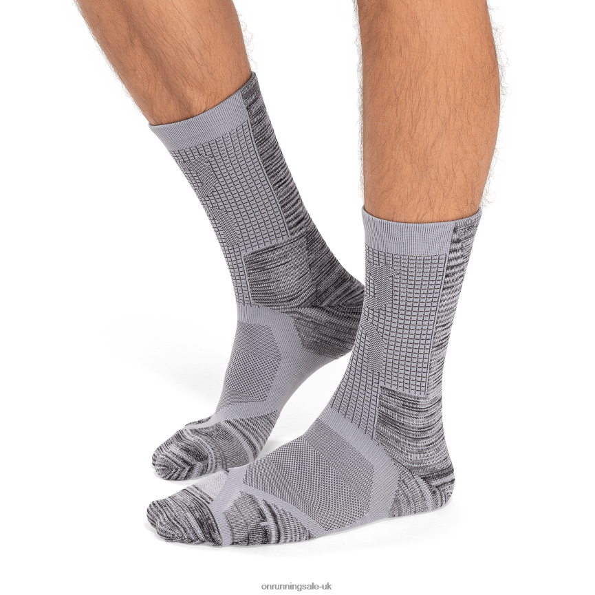 On RunningExplorer Merino Sock 8N62N8603 Lilac/Eclipse