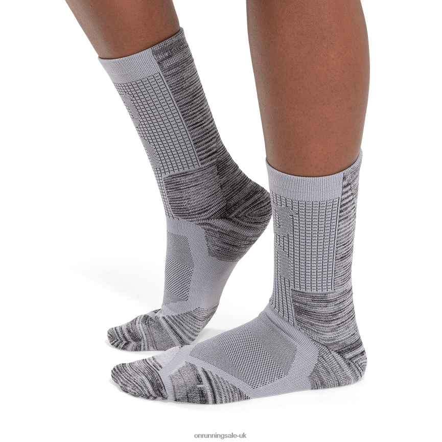 On RunningExplorer Merino Sock 8N62N878 Lilac/Eclipse