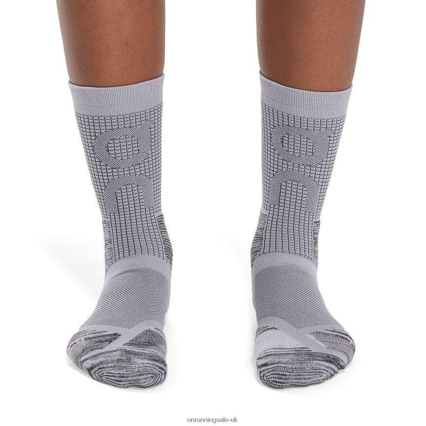 On RunningExplorer Merino Sock 8N62N878 Lilac/Eclipse