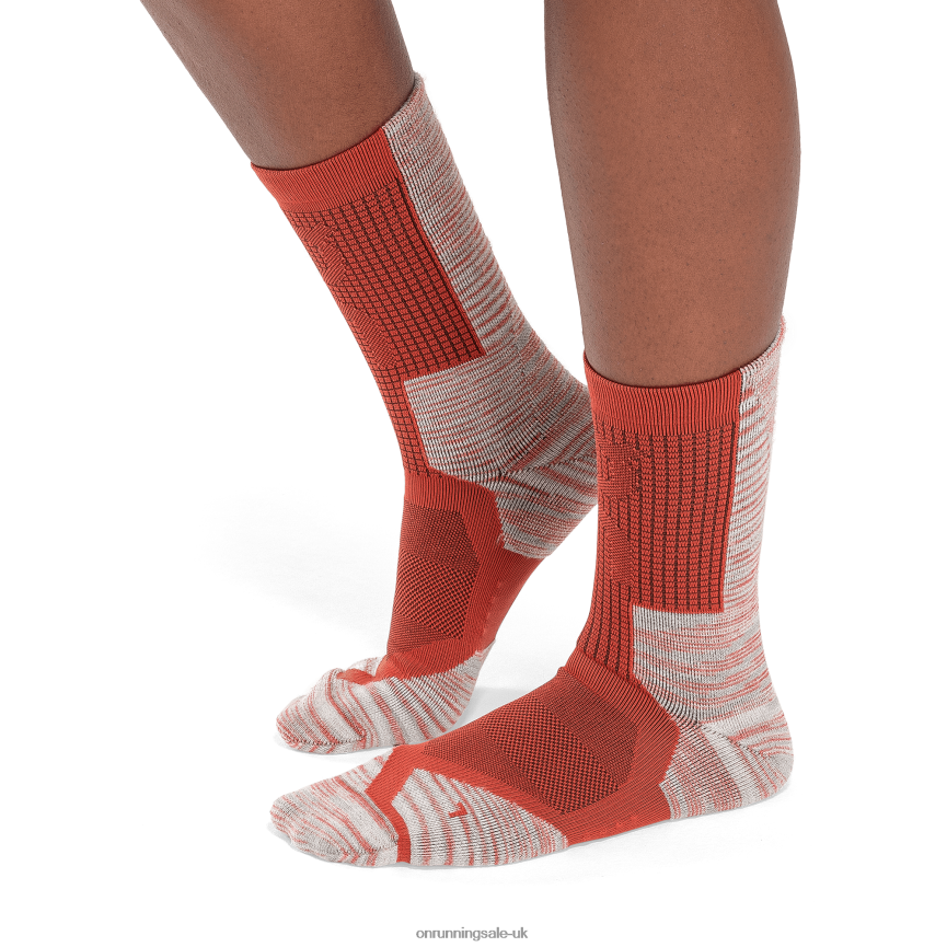 On RunningExplorer Merino Sock 8N62N879 Chili/Red
