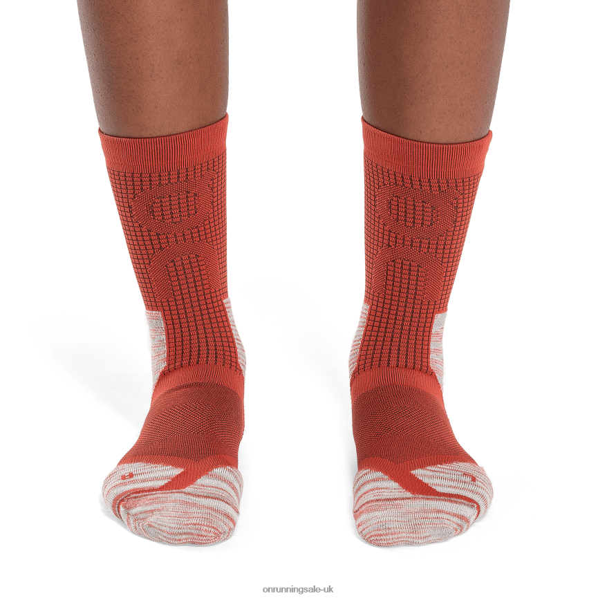 On RunningExplorer Merino Sock 8N62N879 Chili/Red