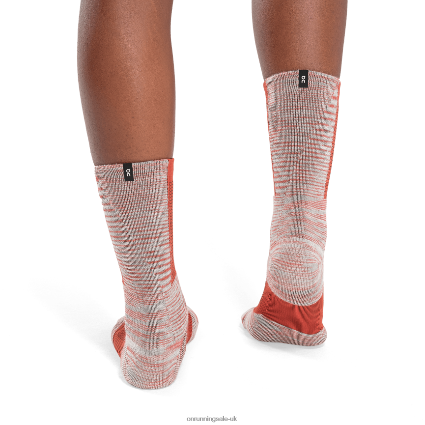 On RunningExplorer Merino Sock 8N62N879 Chili/Red