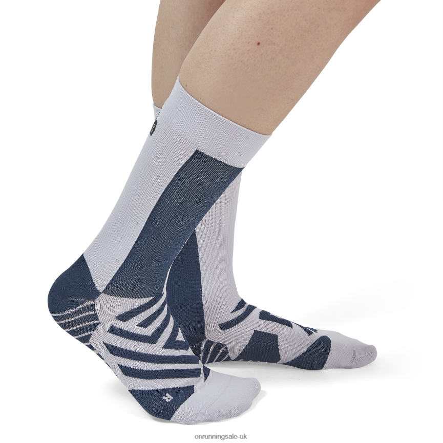 On RunningHigh Sock 8N62N8514 Navy/Lilac