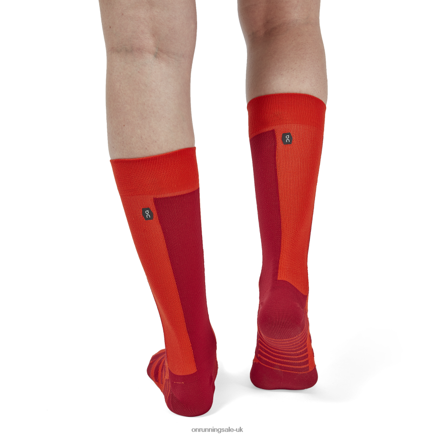 On RunningHigh Sock 8N62N8515 Chili/Spice