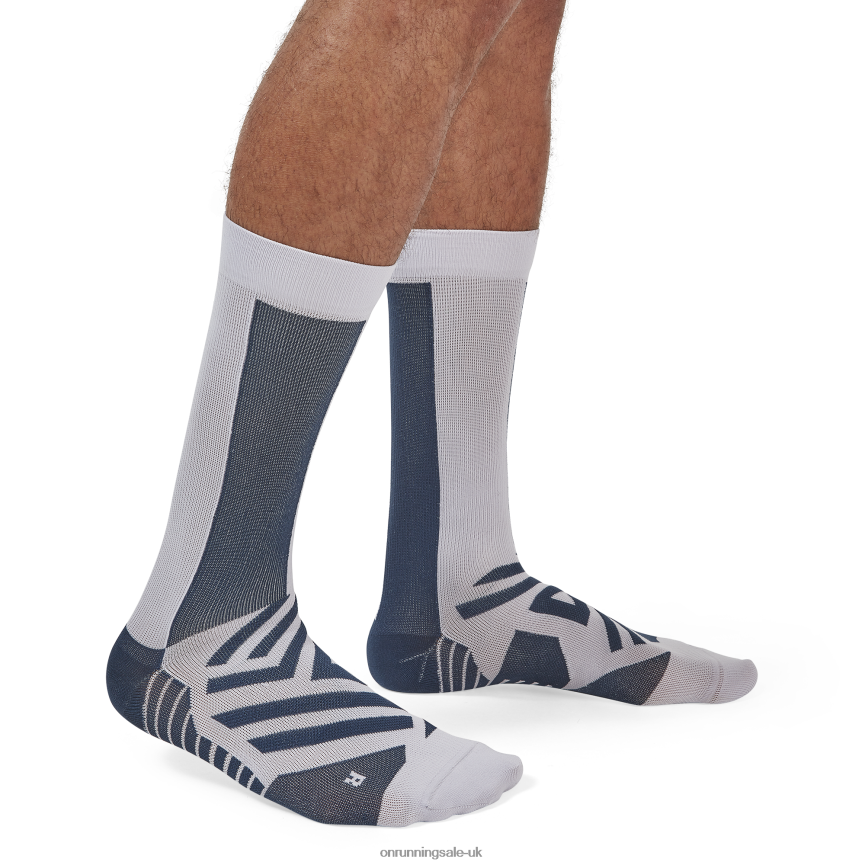 On RunningHigh Sock 8N62N8968 Navy/Lilac