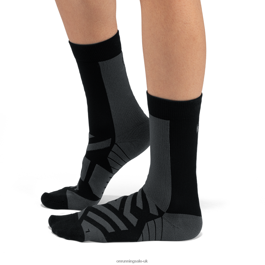 On RunningPerformance High Sock 8N62N8212 Black/Shadow