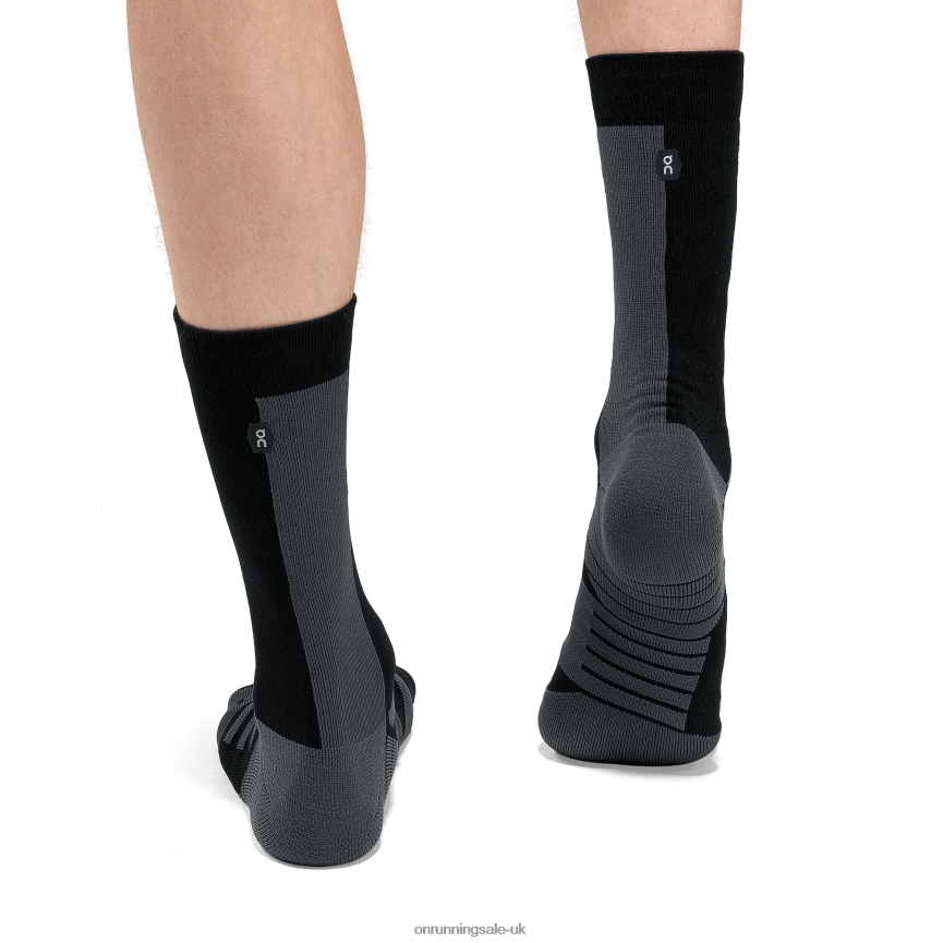 On RunningPerformance High Sock 8N62N8700 Black/Shadow