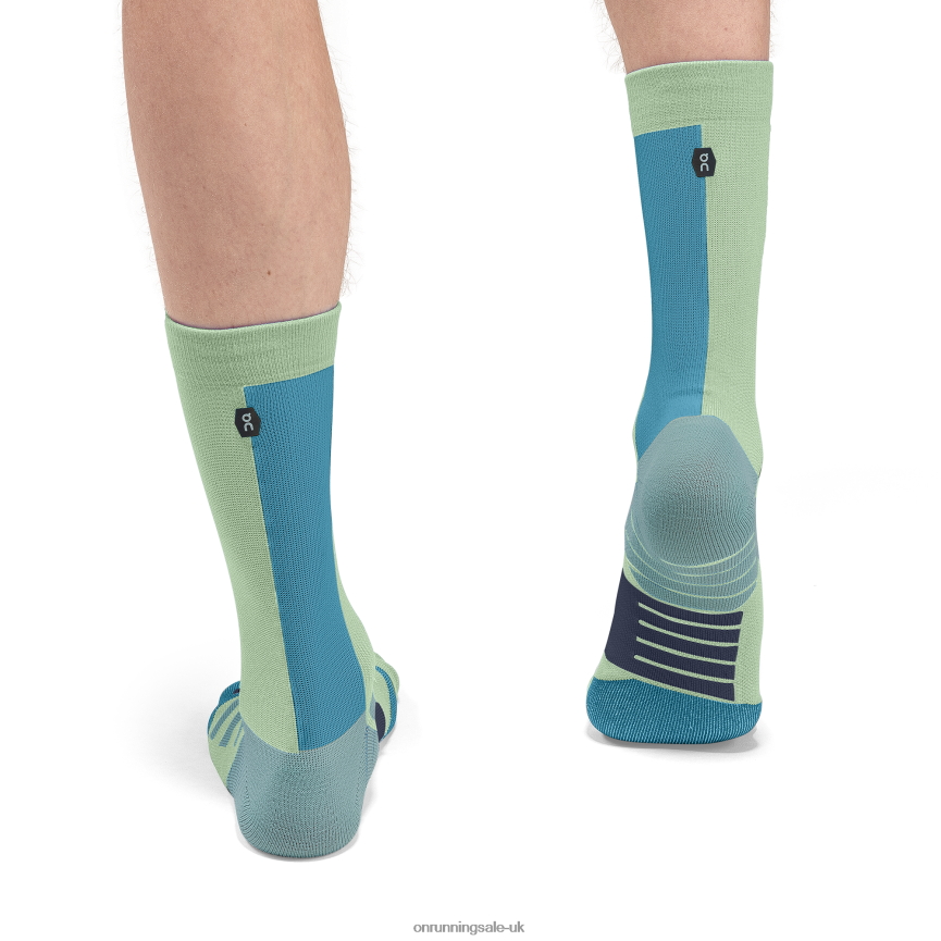 On RunningPerformance High Sock 8N62N8701 Meadow/Niagara