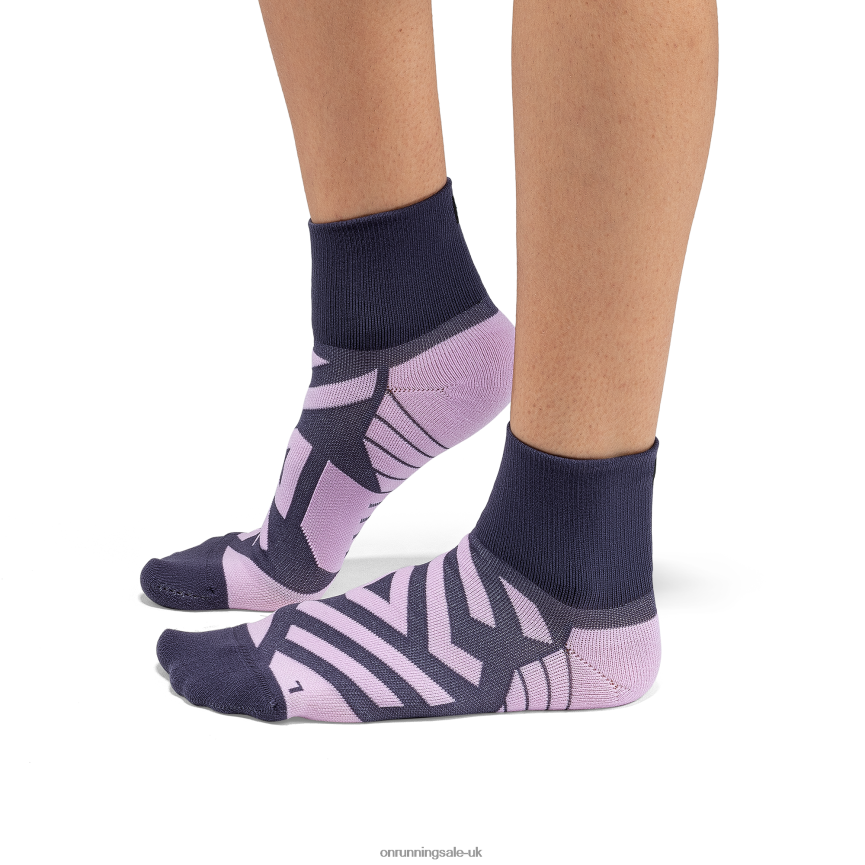 On RunningPerformance Mid Sock 8N62N8209 Flint/Fiji