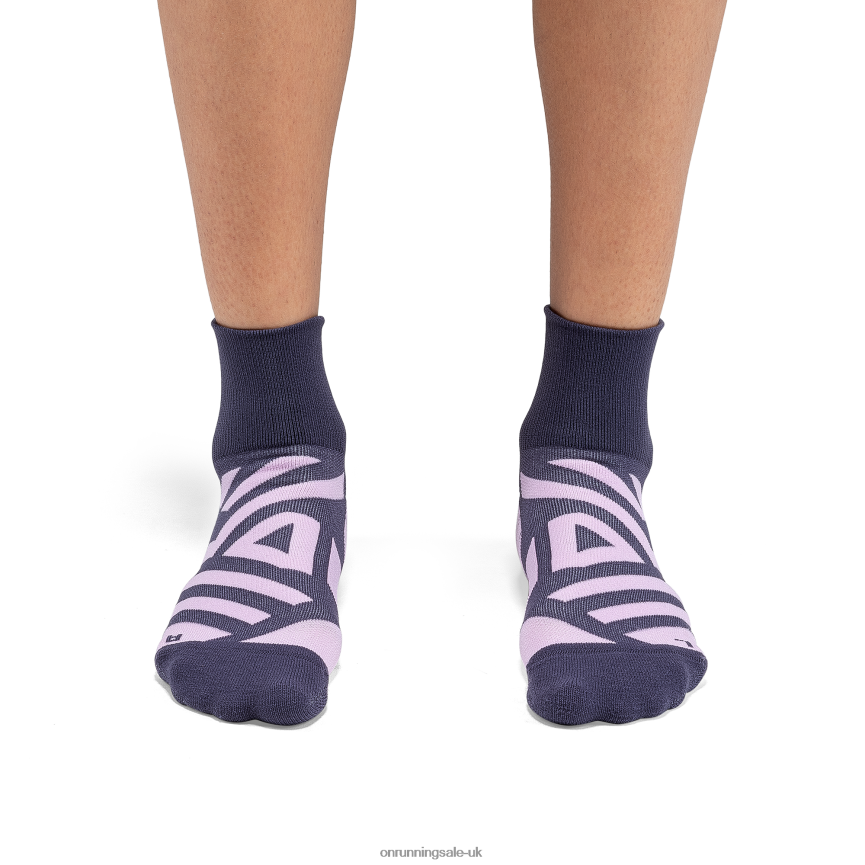 On RunningPerformance Mid Sock 8N62N8209 Flint/Fiji