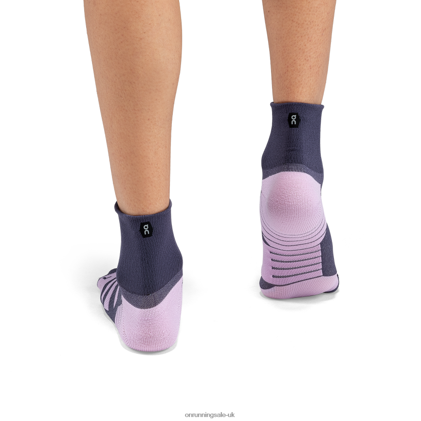 On RunningPerformance Mid Sock 8N62N8209 Flint/Fiji