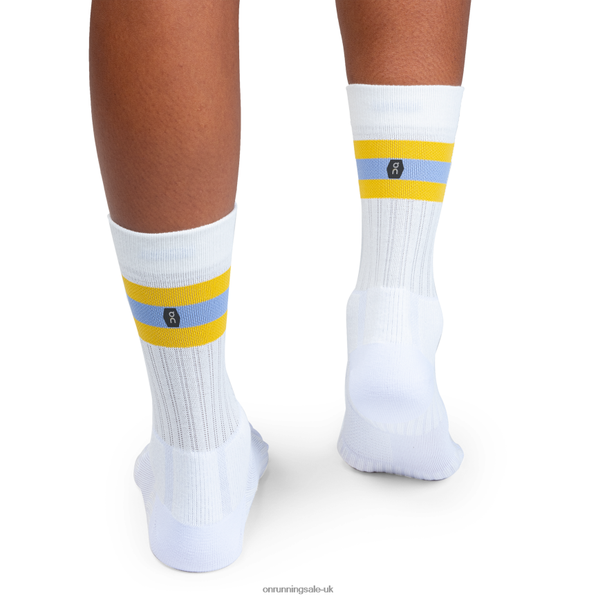 On RunningTennis Sock 8N62N8497 White/Mustard