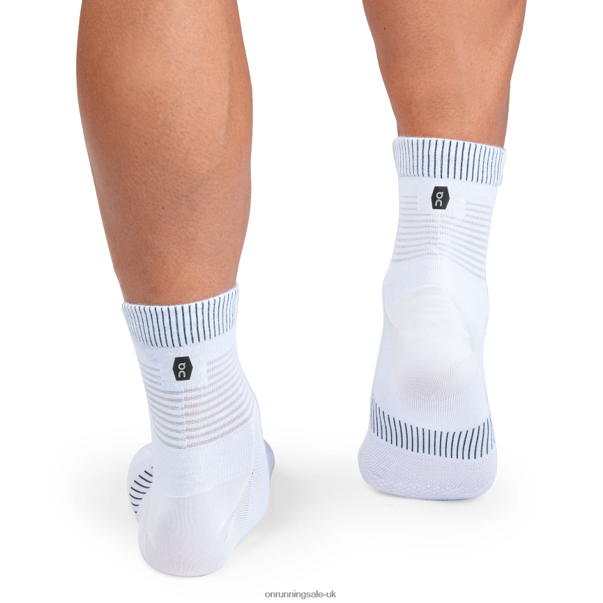 On RunningUltralight Mid Sock 8N62N8952 White/Black
