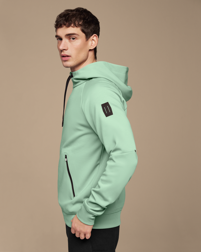 On Running Men Zipped Hoodie 8N62N8716 Moss