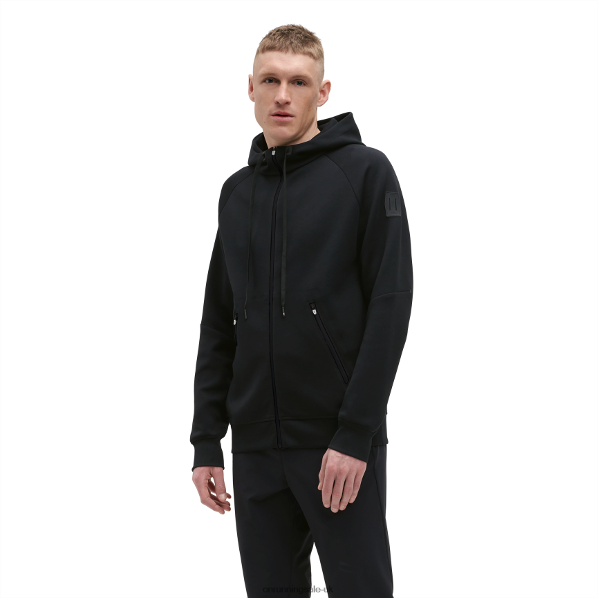 On Running Men Zipped Hoodie 8N62N8717 Black