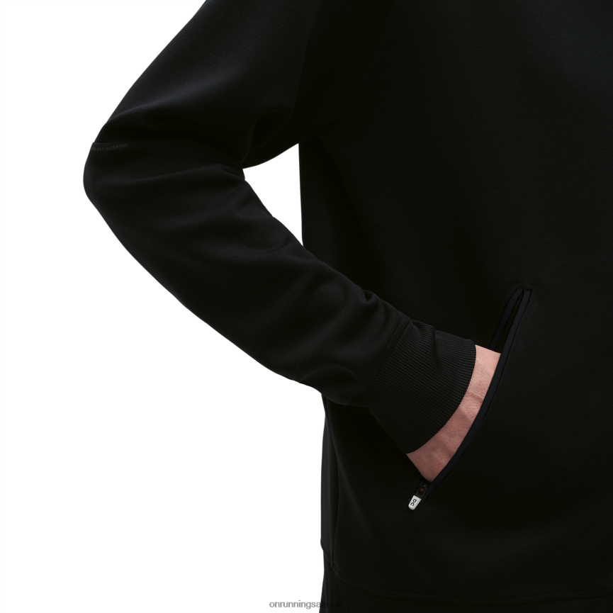 On Running Men Zipped Hoodie 8N62N8717 Black