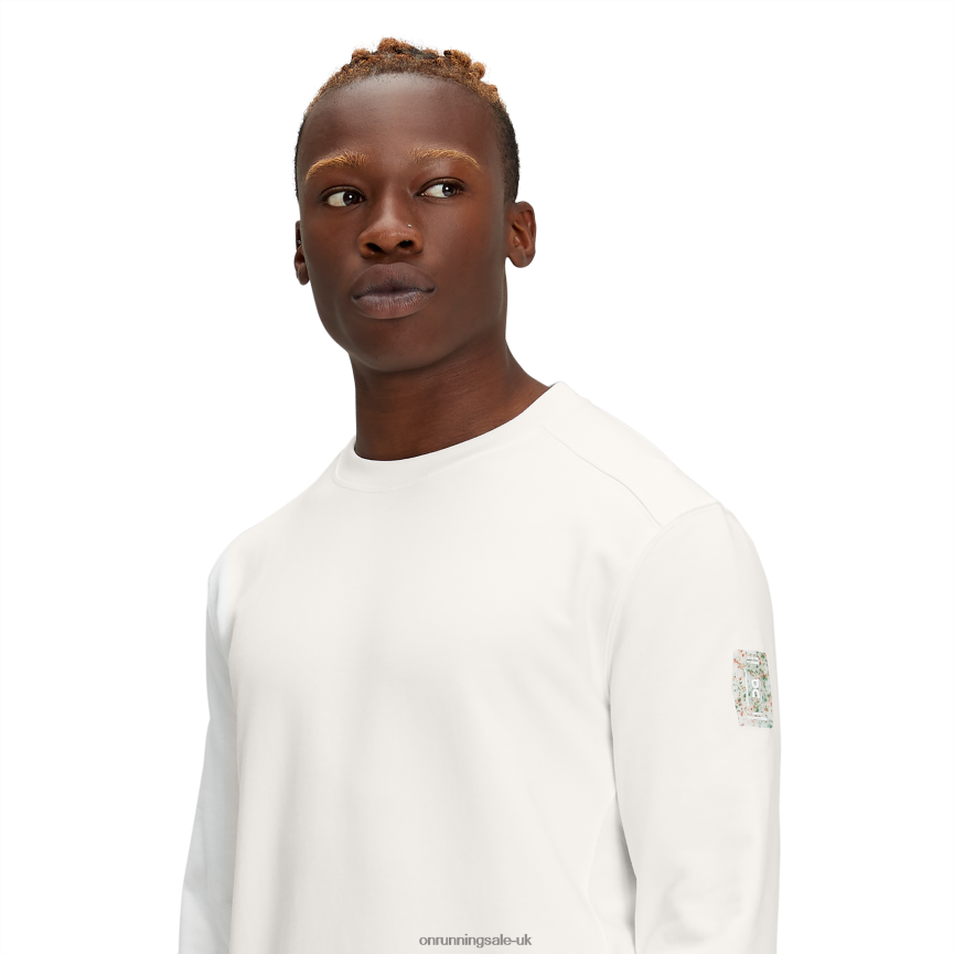 On Running Men Crew Neck 8N62N8580 Undyed-White