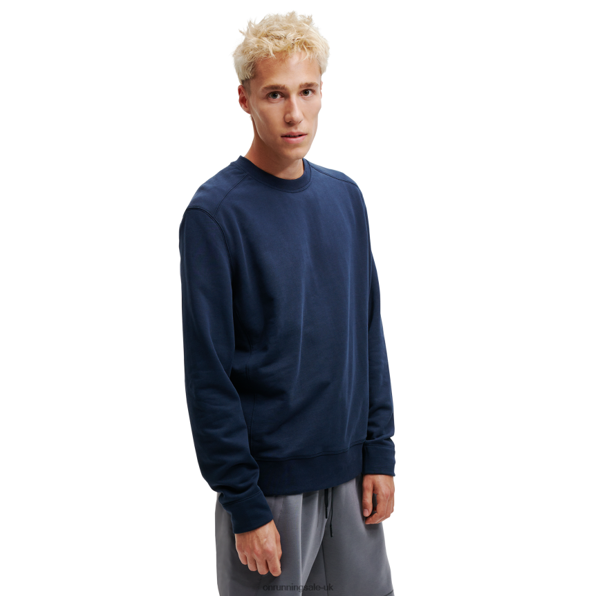 On Running Men Crew Neck 8N62N8583 Navy
