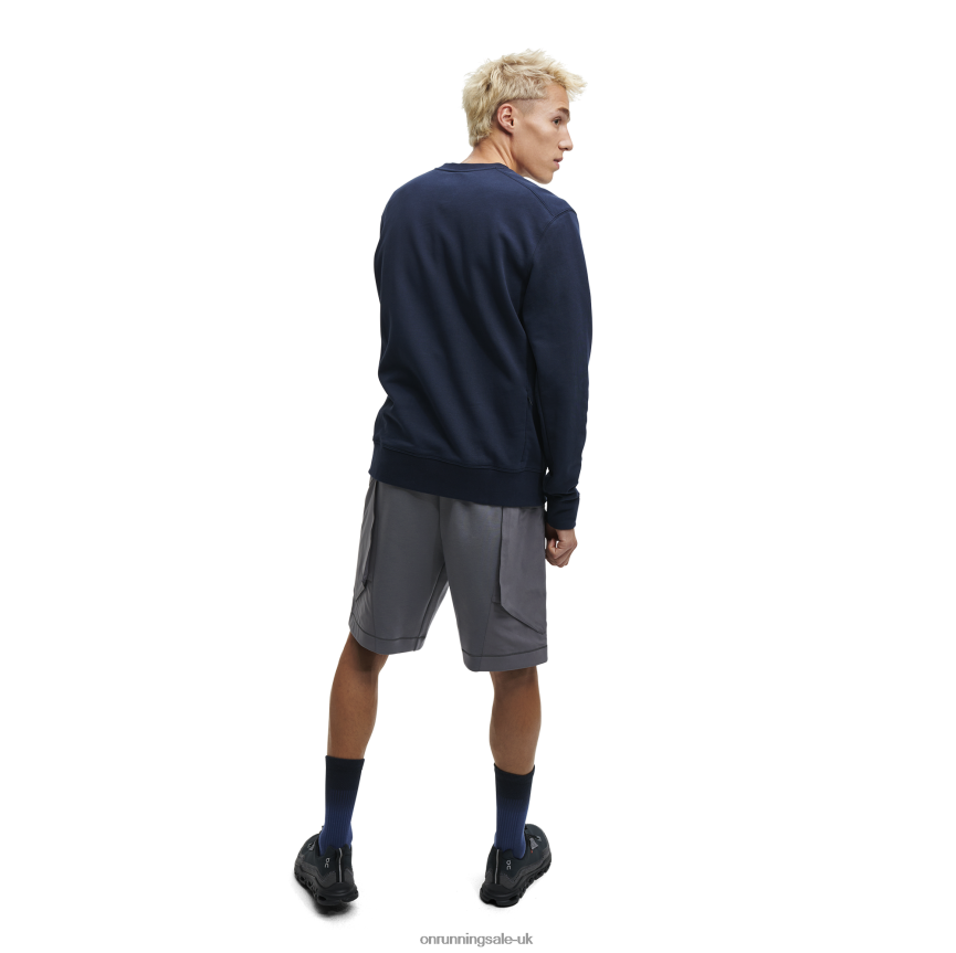 On Running Men Crew Neck 8N62N8583 Navy
